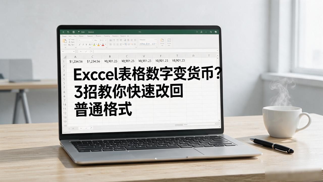 excel默认数字格式变成了货币_Excel数字突然变货币格式_解决Excel货币格式问题