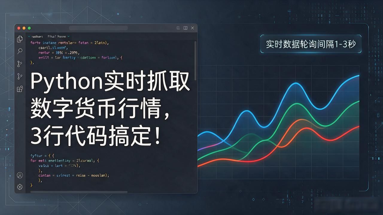 python实时获取数字货币数据_数字货币交易自动拉取行情脚本_Python用ccxt库获取加密货币实时数据