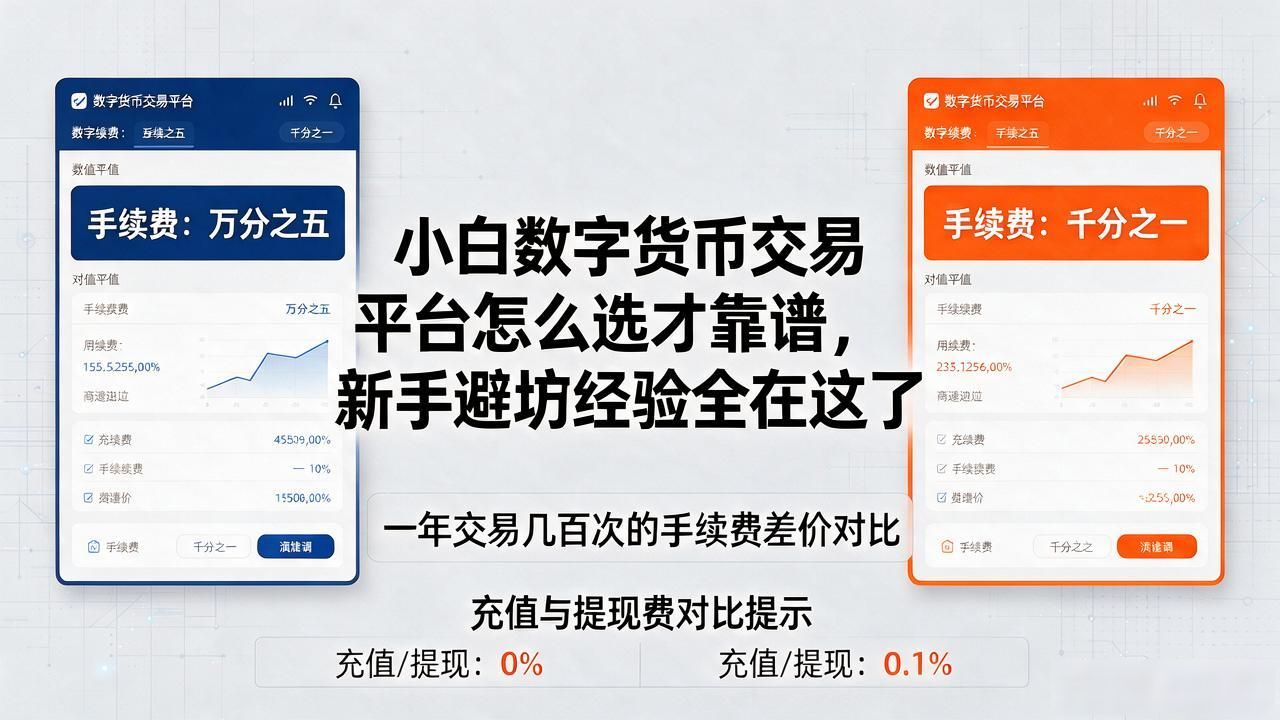 小白数字货币交易平台_币圈交易平台选择安全运营年限_手续费低平台推荐