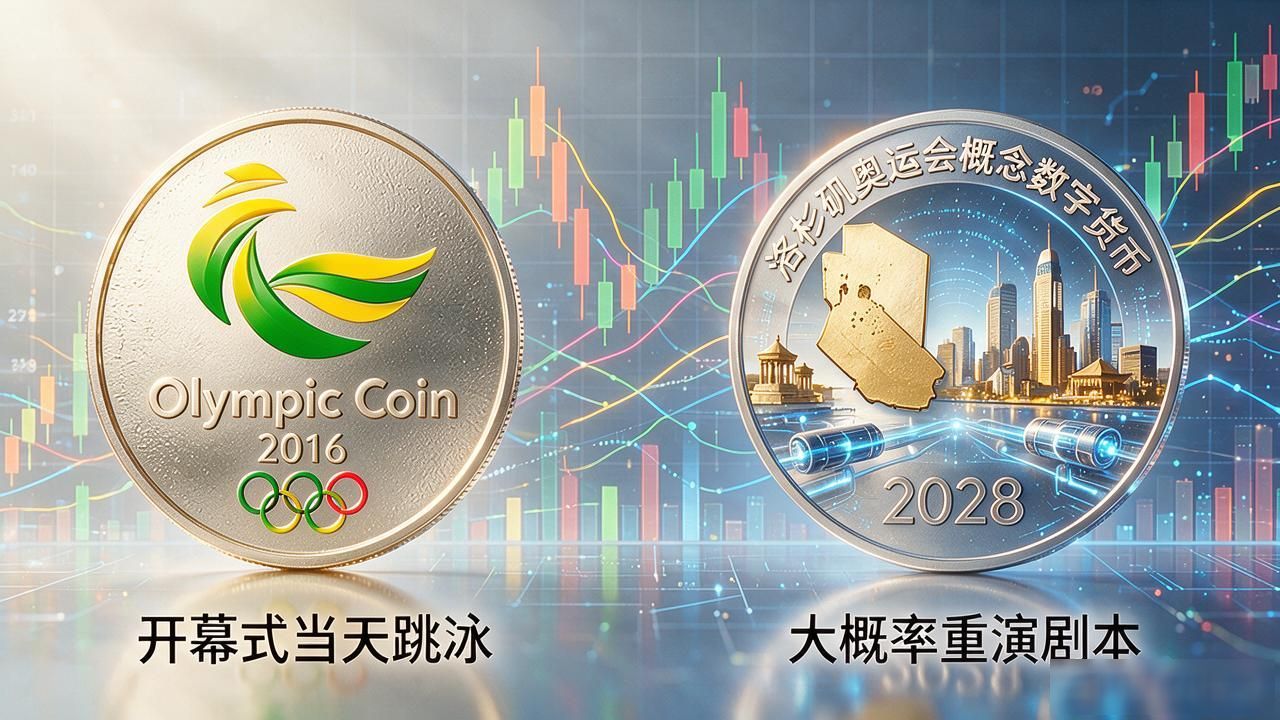 2028洛杉矶奥运会数字货币_奥运概念币IOC授权_奥运会概念数字货币