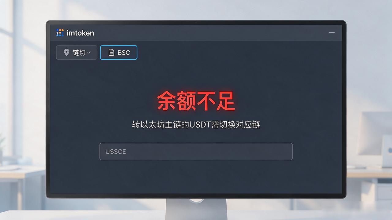 imtoken显示余额不足_imtoken转账Gas费不够怎么办_imtoken显示余额不足怎么解决