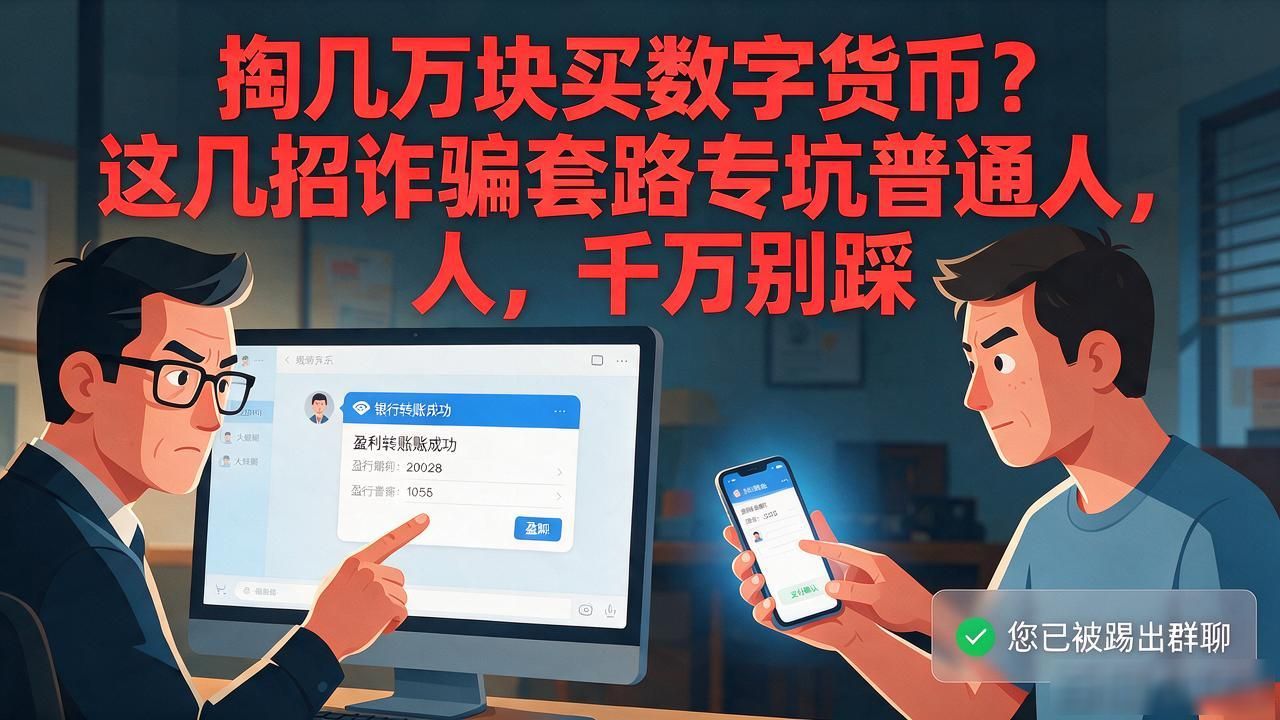购买数字货币诈骗套路_假交易所APP提现骗局_数字货币投资骗局