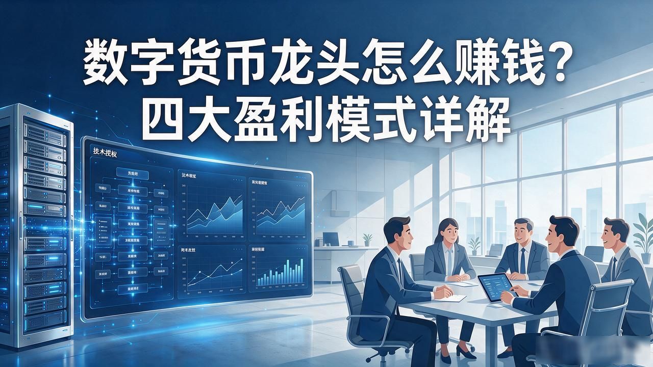 数字货币龙头盈利_数字货币龙头企业四大盈利板块_加密货币交易手续费收入