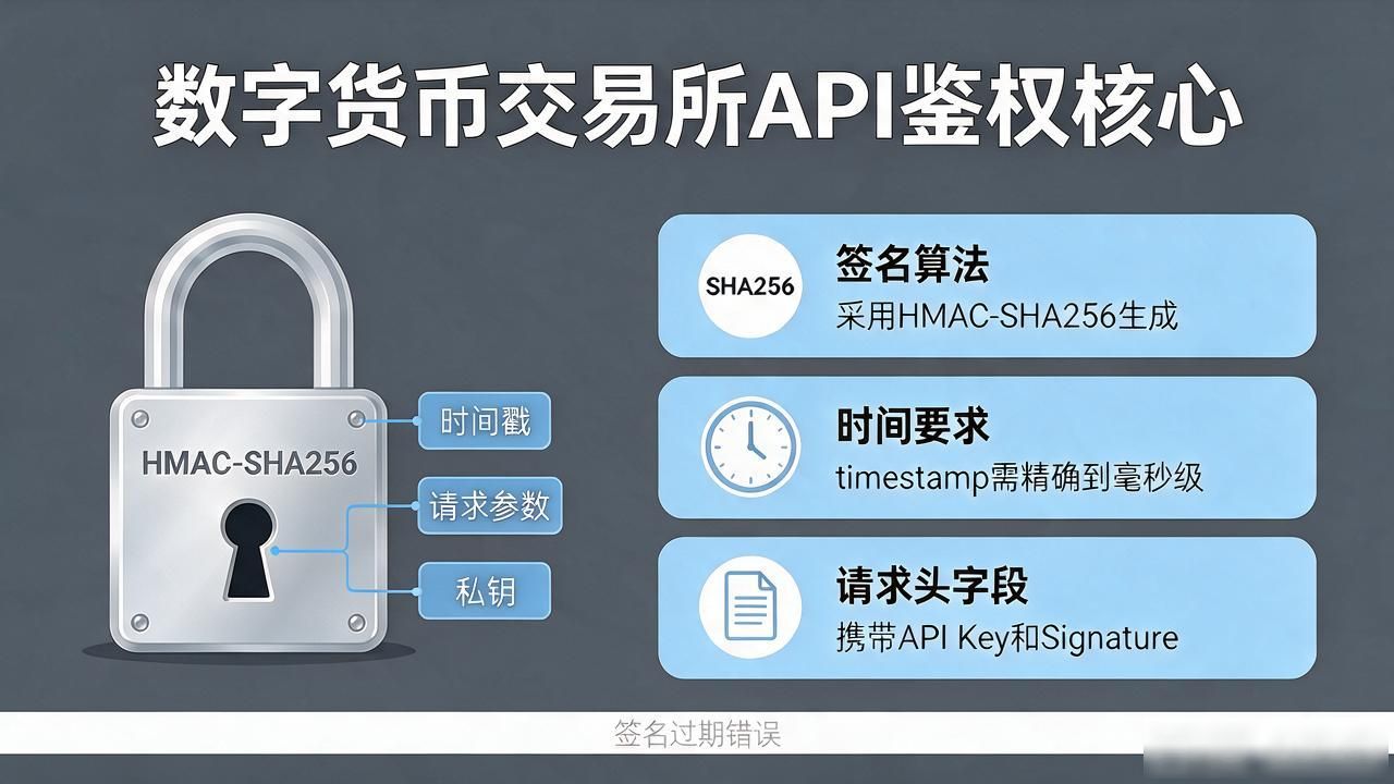 币安OKXBybit交易所API对接步骤_数字货币交易所api调用流程_量化交易API鉴权完整流程