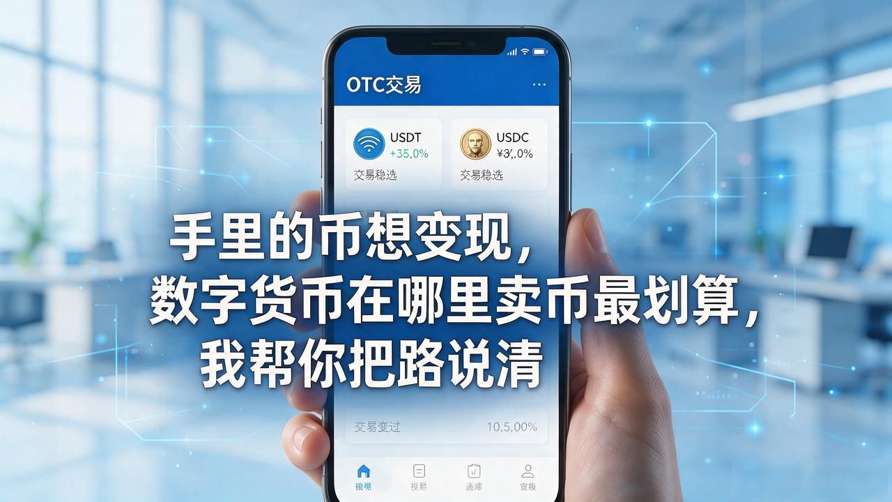 数字货币在哪里卖币_主流交易所现货交易与OTC场外交易对比_如何安全快速将加密货币兑换成法币