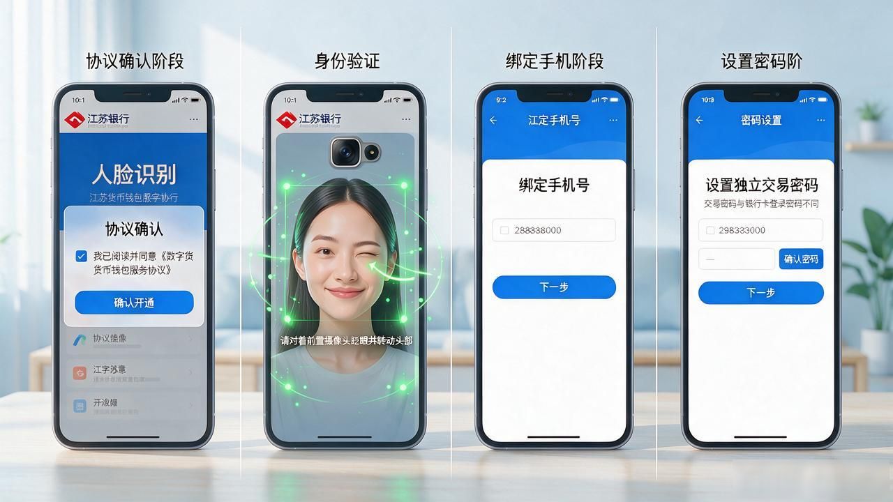 江苏银行数字人民币开通_开通江苏银行数字货币_江苏银行数字钱包开通步骤